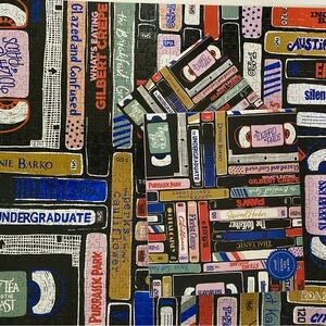 Vintage VHS Tape Puzzle - Multicolor